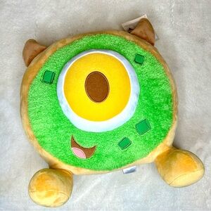 Disney Munchlings Avocado Breakfast Bagel Mike Wazowski Plush